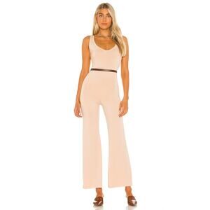 Indah Body Hazy Solid Playsuit Pull-On Jumpsuit Sandstone Size Small
